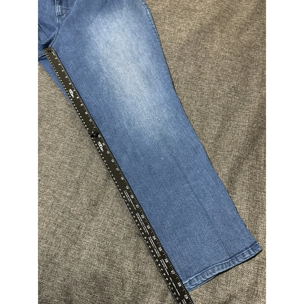 Gloria Vanderbilt Women's 20W Jeans Amanda Classic Tapered High‎ Rise Blue Denim
